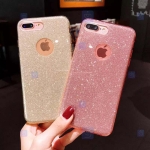 قاب ژله ای اکلیلی اپل Glitter Gradient Color Alkyd Jelly Case Apple iPhone 8 Plus