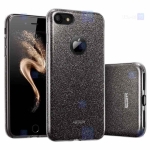 قاب ژله ای اکلیلی اپل Glitter Gradient Color Alkyd Jelly Case Apple iPhone SE 2020