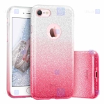 قاب ژله ای اکلیلی اپل Glitter Gradient Color Alkyd Jelly Case Apple iPhone SE 2020