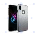 قاب ژله ای اکلیلی اپل Glitter Gradient Color Alkyd Jelly Case Apple iPhone Xs Max