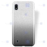 قاب ژله ای اکلیلی سامسونگ Glitter Gradient Color Alkyd Jelly Case Samsung Galaxy A10