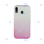 قاب ژله ای اکلیلی سامسونگ Glitter Gradient Color Alkyd Jelly Case Samsung Galaxy A30