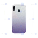 قاب ژله ای اکلیلی سامسونگ Glitter Gradient Color Alkyd Jelly Case Samsung Galaxy A30