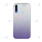 قاب ژله ای اکلیلی سامسونگ Glitter Gradient Color Alkyd Jelly Case Samsung Galaxy A30s A50s