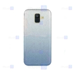 قاب ژله ای اکلیلی سامسونگ Glitter Gradient Color Alkyd Jelly Case Samsung Galaxy A6 2018
