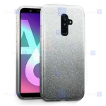 قاب ژله ای اکلیلی سامسونگ Glitter Gradient Color Alkyd Jelly Case Samsung Galaxy A6 Plus 2018