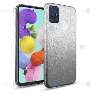 قاب ژله ای اکلیلی سامسونگ Glitter Gradient Color Alkyd Jelly Case Samsung Galaxy A71