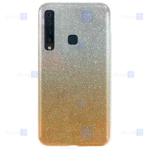 قاب ژله ای اکلیلی سامسونگ Glitter Gradient Color Alkyd Jelly Case Samsung Galaxy A9 2018