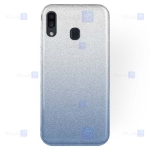 قاب ژله ای اکلیلی سامسونگ Glitter Gradient Color Alkyd Jelly Case Samsung Galaxy M20