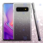 قاب ژله ای اکلیلی سامسونگ Glitter Gradient Color Alkyd Jelly Case Samsung Galaxy S10