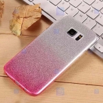 قاب ژله ای اکلیلی سامسونگ Glitter Gradient Color Alkyd Jelly Case Samsung Galaxy S7