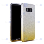 قاب ژله ای اکلیلی سامسونگ Glitter Gradient Color Alkyd Jelly Case Samsung Galaxy S8