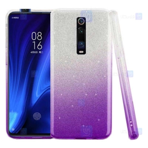 قاب ژله ای اکلیلی شیائومی Glitter Gradient Color Alkyd Jelly Case Xiaomi Redmi K20 / K20 Pro / Mi 9T / Mi 9T Pro