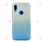 قاب ژله ای اکلیلی شیائومی Glitter Gradient Color Alkyd Jelly Case Xiaomi Redmi Note 7 Note 7 Pro