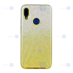 قاب ژله ای اکلیلی شیائومی Glitter Gradient Color Alkyd Jelly Case Xiaomi Redmi Note 7 Note 7 Pro