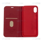کیف محافظ چرمی اپل HBD Leather Standing Cover For Apple iPhone Xs
