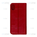 کیف محافظ چرمی اپل HBD Leather Standing Cover For Apple iPhone Xs
