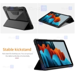 کیف بامپردار نیلکین تبلت سامسونگ Nillkin Bumper Leather Cover Samsung Galaxy Tab S7