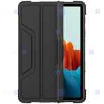 کیف بامپردار نیلکین تبلت سامسونگ Nillkin Bumper Leather Cover Samsung Galaxy Tab S7