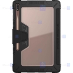 کیف بامپردار نیلکین تبلت سامسونگ Nillkin Bumper Leather Cover Samsung Galaxy Tab S7 Plus