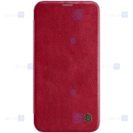 کیف محافظ چرمی نیلکین اپل Nillkin Qin Case For Apple iPhone 12 mini