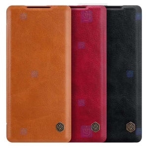 کیف محافظ چرمی نیلکین هواوی Nillkin Qin Case For Huawei Mate 40 Pro
