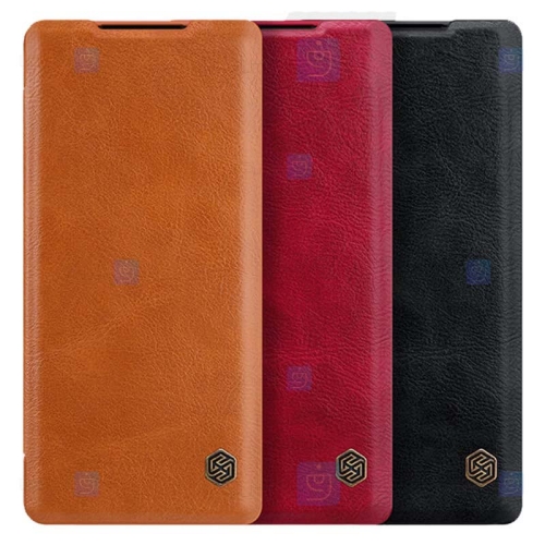 کیف محافظ چرمی نیلکین هواوی Nillkin Qin Case For Huawei Mate 40 Pro