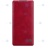کیف محافظ چرمی نیلکین هواوی Nillkin Qin Case For Huawei Mate 40 Pro