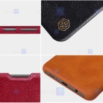 کیف محافظ چرمی نیلکین سامسونگ Nillkin Qin Case For Samsung Galaxy M51