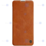 کیف محافظ چرمی نیلکین سامسونگ Nillkin Qin Case For Samsung Galaxy M51