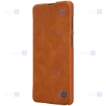 کیف محافظ چرمی نیلکین سامسونگ Nillkin Qin Case For Samsung Galaxy M51