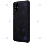 کیف محافظ چرمی نیلکین سامسونگ Nillkin Qin Case For Samsung Galaxy M51