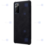 کیف محافظ چرمی نیلکین سامسونگ Nillkin Qin Case For Samsung Galaxy S20 FE 2020