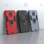 قاب محافظ ضد ضربه انگشتی شیائومی Ring Holder Iron Man Armor Case Xiaomi Redmi Note 9 Pro / Note 9 Pro Max / Note 9S
