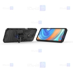 قاب محافظ ضد ضربه انگشتی شیائومی Ring Holder Iron Man Armor Case Xiaomi Redmi Note 9 Pro / Note 9 Pro Max / Note 9S