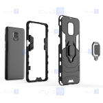 قاب محافظ ضد ضربه انگشتی شیائومی Ring Holder Iron Man Armor Case Xiaomi Redmi Note 9 Pro / Note 9 Pro Max / Note 9S
