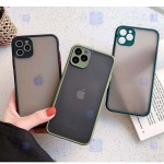 قاب محافظ مات با محافظ لنز اپل Transparent Hybrid Case Apple iPhone 12 Pro