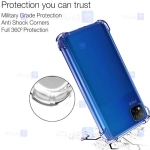قاب محافظ ژله ای کپسول دار 5 گرمی شیائومی Clear Tpu Air Rubber Jelly Case For Xiaomi Poco C3