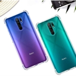 قاب محافظ ژله ای کپسول دار 5 گرمی شیائومی Clear Tpu Air Rubber Jelly Case For Xiaomi Redmi 9 Prime