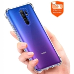 قاب محافظ ژله ای کپسول دار 5 گرمی شیائومی Clear Tpu Air Rubber Jelly Case For Xiaomi Redmi 9 Prime