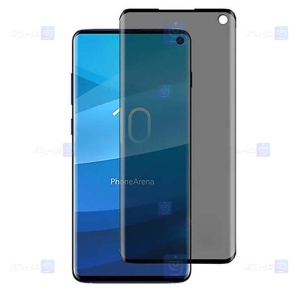 محافظ صفحه نمایش سرامیکی حریم شخصی تمام صفحه سامسونگ Full Privacy Ceramics Screen Protector Samsung Galaxy S10