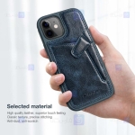 قاب محافظ چرمی نیلکین اپل Nillkin Aoge Leather Case Apple iPhone 12 mini
