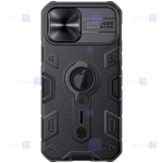قاب محافظ نیلکین با برش لوگو اپل Nillkin CamShield Armor with LOGO cutout Case Apple iPhone 12 Pro Max