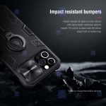 قاب محافظ نیلکین بدون برش لوگو اپل Nillkin CamShield Armor without LOGO cutout Case Apple iPhone 12 Pro