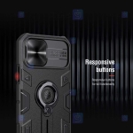 قاب محافظ نیلکین بدون برش لوگو اپل Nillkin CamShield Armor without LOGO cutout Case Apple iPhone 12 Pro