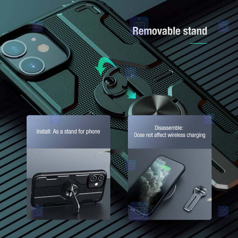 قاب محافظ استند دار نیلکین اپل Nillkin Medley hard case for Apple iPhone 12