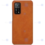 کیف محافظ چرمی نیلکین شیائومی Nillkin Qin Case For Xiaomi Mi 10T 5G