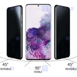 محافظ صفحه نمایش حریم شخصی با پوشش کامل سامسونگ Privacy Full Screen Protector For Samsung Galaxy S20