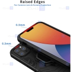 قاب محافظ ضد ضربه انگشتی اپل Ring Holder Iron Man Armor Case Apple iPhone 12 Pro Max