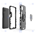 قاب محافظ ضد ضربه انگشتی هواوی Ring Holder Iron Man Armor Case Huawei nova 7i